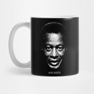 Wayne Shorter Portrait Retro Mug